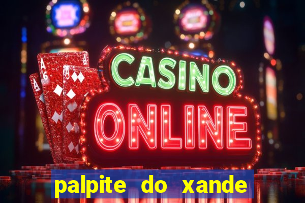 palpite do xande de hoje